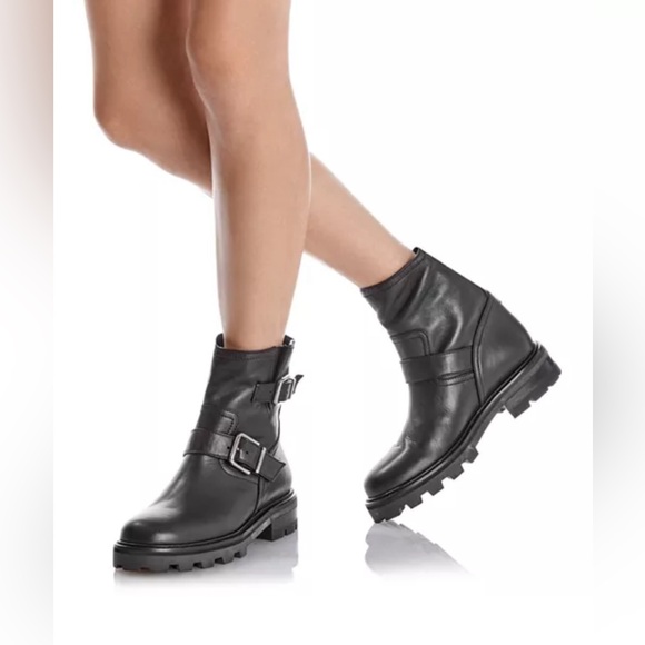 Jimmy Choo Double Buckle Moto Boot - Picture 7 of 7